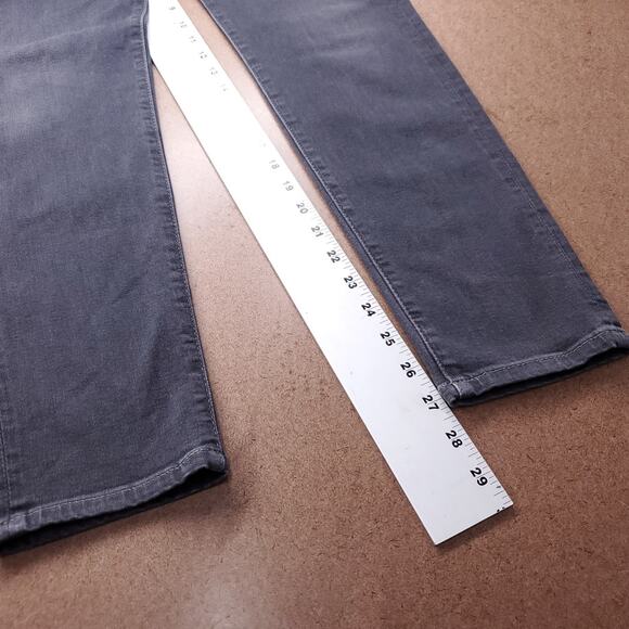 AG Farrah Skinny Ankle Jeans Women 31R Gray High Rise Clean Girl Casual Chic - Picture 7 of 10